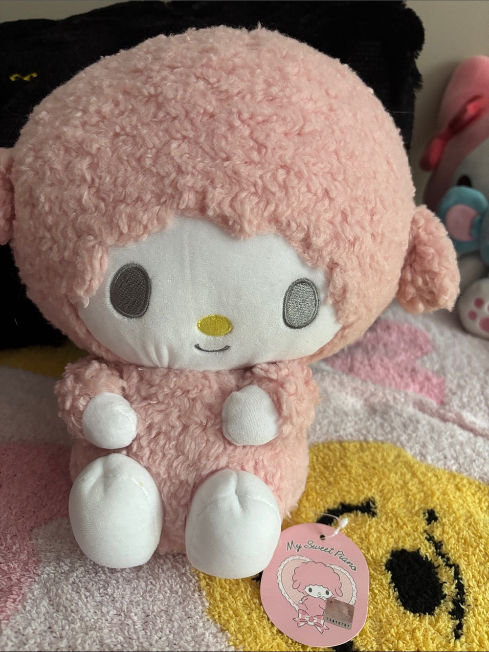Sanrio My Sweet Piano Plush - Light Pink Curly Plush